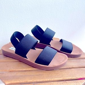 Steve Madden elastic sandals